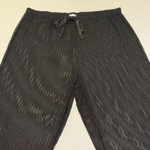 Elegant Black Swim Coverup Pants